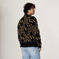 VENCCI VV Cardigan Signature Monogram