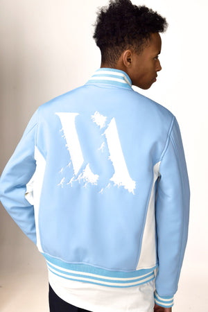 VENCCI Italian Baby Blue Jacket