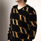 VENCCI VV Houndstooth Sweater
