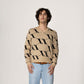 VENCCI VV Houndstooth Sweater