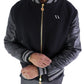 VENCCI CASHMERE VARSITY JACKET