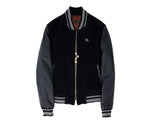 VENCCI CASHMERE VARSITY JACKET - VENCCI OFFICIAL