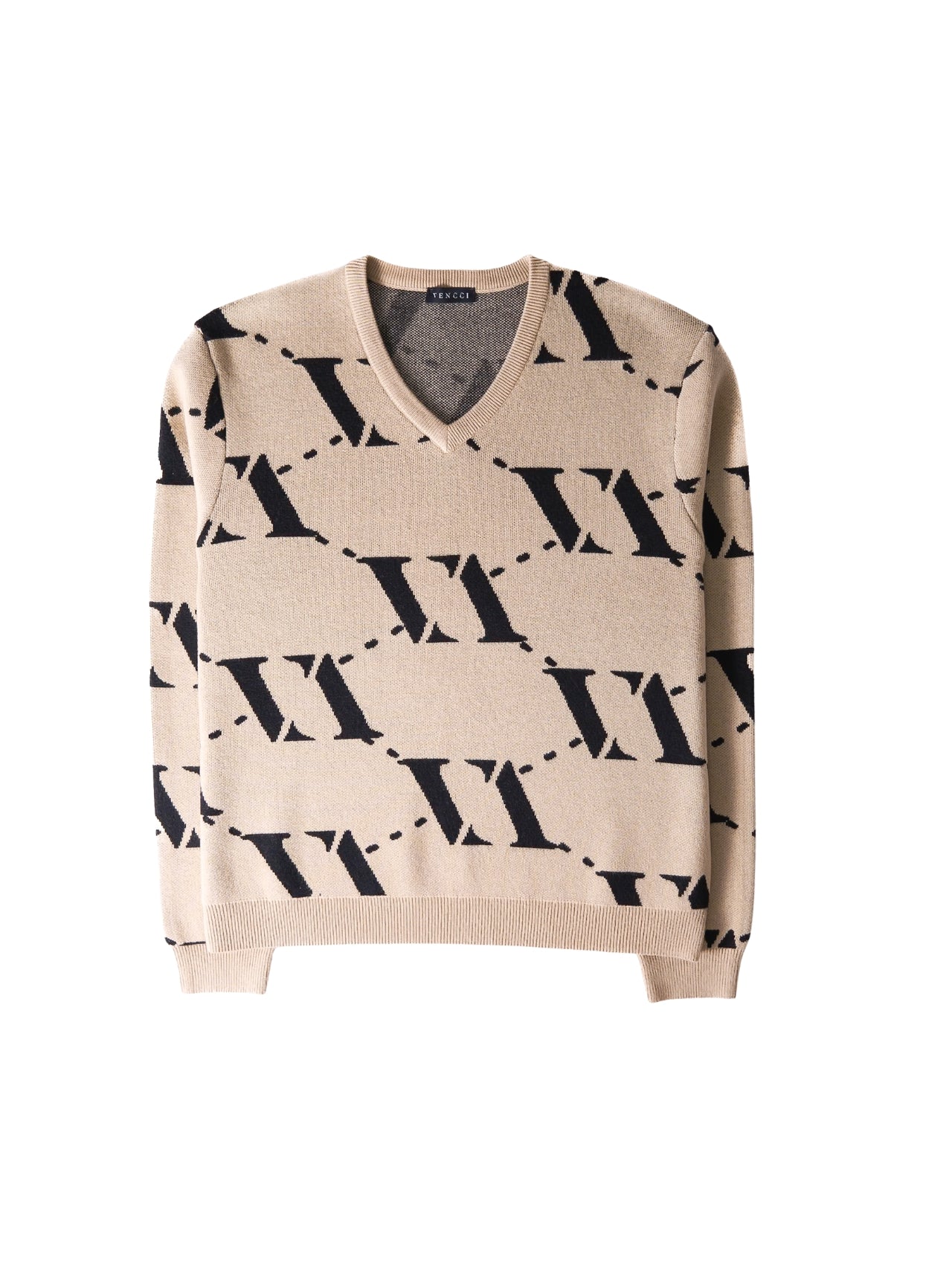 VV HOUNDSTOOTH SWEATER - VENCCI OFFICIAL