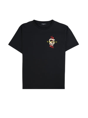 SERPENT COMBED JERSEY COTTON TEE