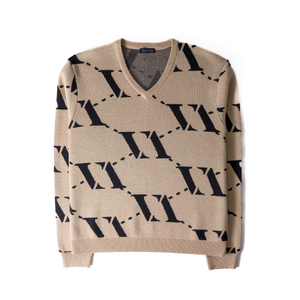 VENCCI VV Houndstooth Sweater