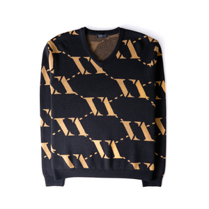 VENCCI VV Houndstooth Sweater